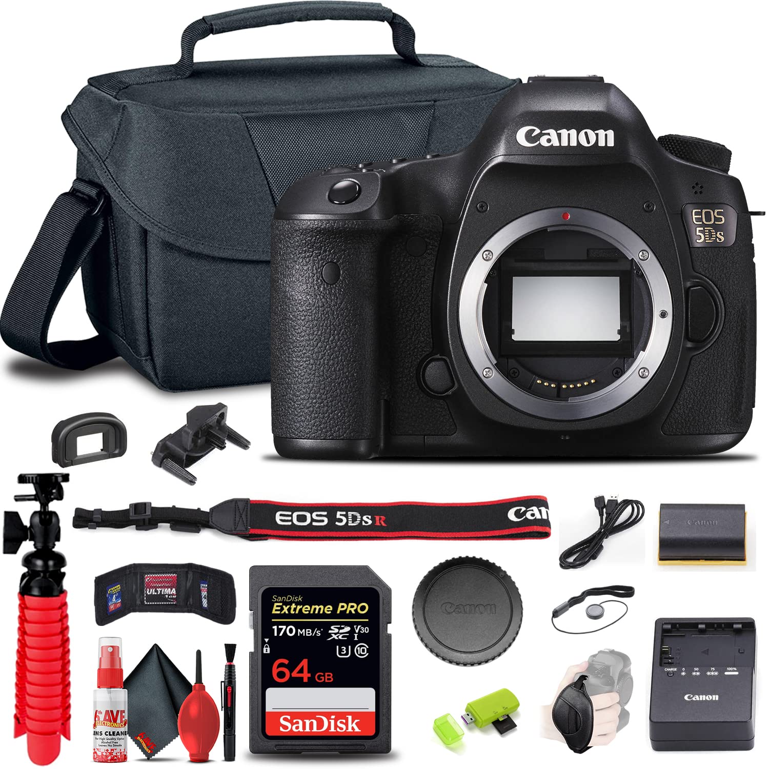Amazon.com : Canon EOS 5DS DSLR Camera (Body Only) (0581C002